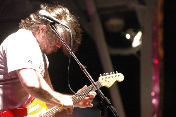 Podunk performs at the Republic of Texas Bike Rally in downtown Austin, Tex