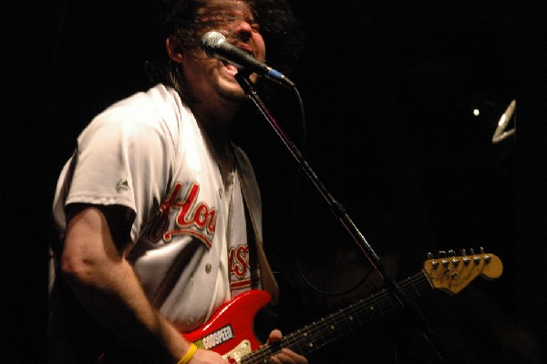 Podunk performs at the Republic of Texas Bike Rally in downtown Austin, Tex