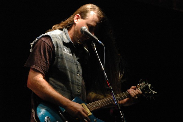 Podunk performs at the Republic of Texas Bike Rally in downtown Austin, Tex