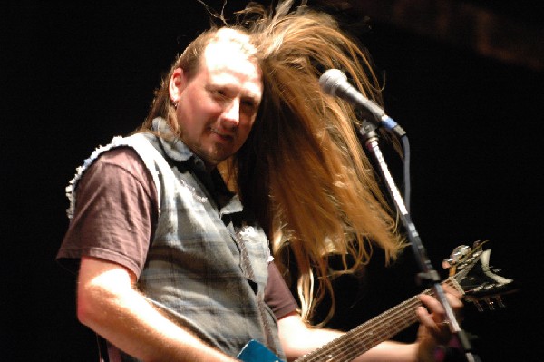 Podunk performs at the Republic of Texas Bike Rally in downtown Austin, Tex