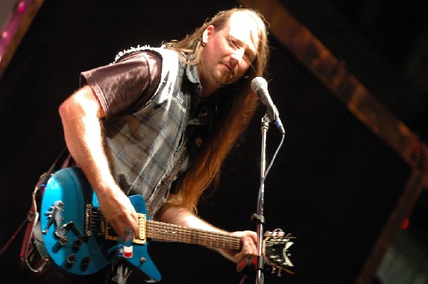 Podunk performs at the Republic of Texas Bike Rally in downtown Austin, Tex