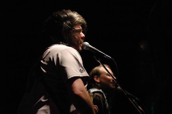 Podunk performs at the Republic of Texas Bike Rally in downtown Austin, Tex