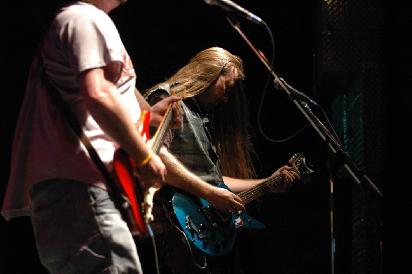 Podunk performs at the Republic of Texas Bike Rally in downtown Austin, Tex