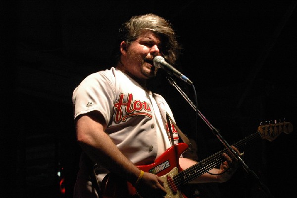 Podunk performs at the Republic of Texas Bike Rally in downtown Austin, Tex