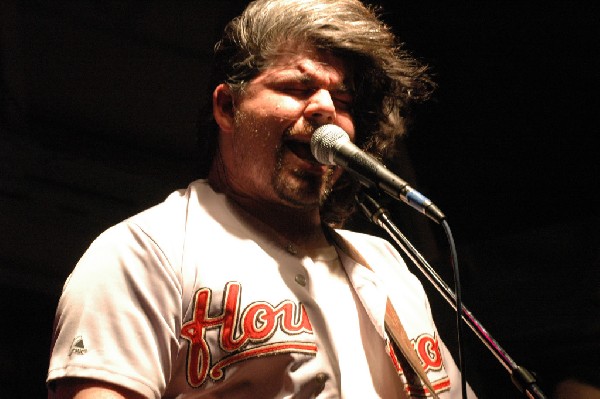 Podunk performs at the Republic of Texas Bike Rally in downtown Austin, Tex