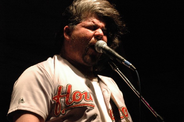 Podunk performs at the Republic of Texas Bike Rally in downtown Austin, Tex