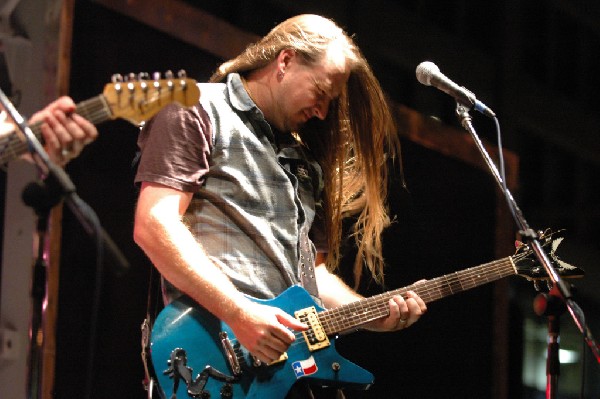 Podunk performs at the Republic of Texas Bike Rally in downtown Austin, Tex