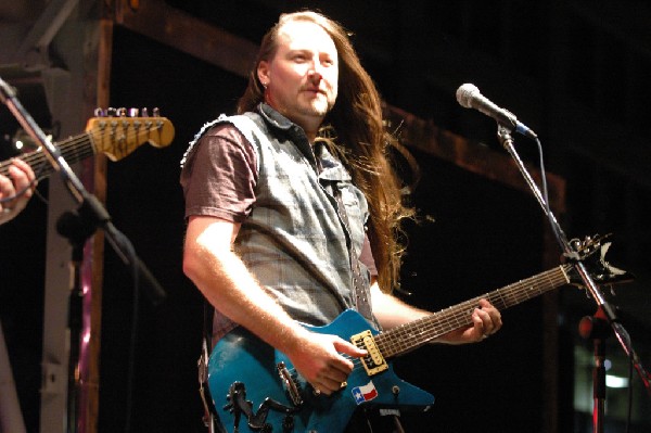 Podunk performs at the Republic of Texas Bike Rally in downtown Austin, Tex