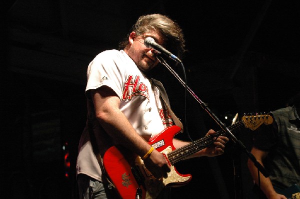 Podunk performs at the Republic of Texas Bike Rally in downtown Austin, Tex