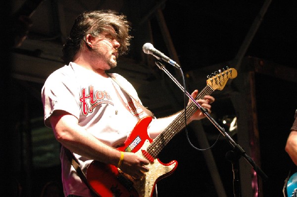 Podunk performs at the Republic of Texas Bike Rally in downtown Austin, Tex