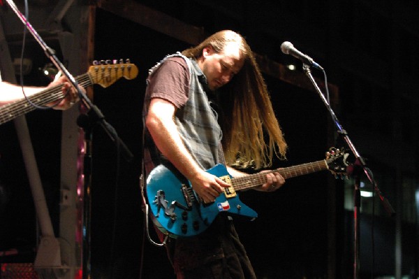 Podunk performs at the Republic of Texas Bike Rally in downtown Austin, Tex