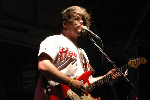 Podunk performs at the Republic of Texas Bike Rally in downtown Austin, Tex