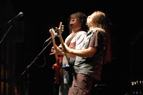 Podunk performs at the Republic of Texas Bike Rally in downtown Austin, Tex