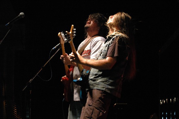 Podunk performs at the Republic of Texas Bike Rally in downtown Austin, Tex