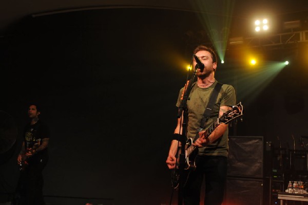 Rise Against at Stubb's BarBQ, Austin, Texas