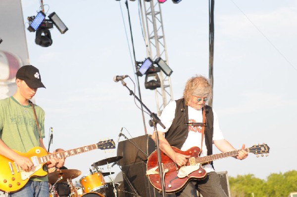 Ray Wylie Hubbard at the Hutto 100 Celebration Music Festival, Hutto, Texas