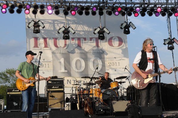 Ray Wylie Hubbard at the Hutto 100 Celebration Music Festival, Hutto, Texas