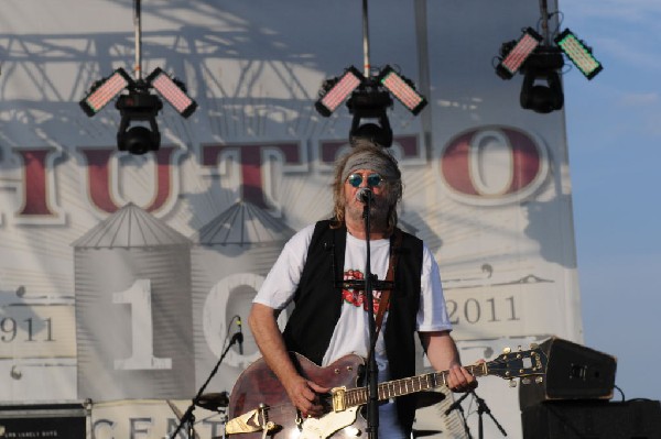 Ray Wylie Hubbard at the Hutto 100 Celebration Music Festival, Hutto, Texas