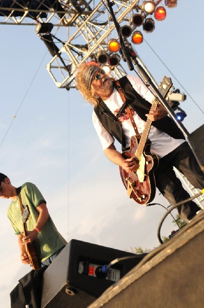 Ray Wylie Hubbard at the Hutto 100 Celebration Music Festival, Hutto, Texas