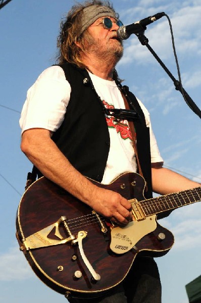 Ray Wylie Hubbard at the Hutto 100 Celebration Music Festival, Hutto, Texas