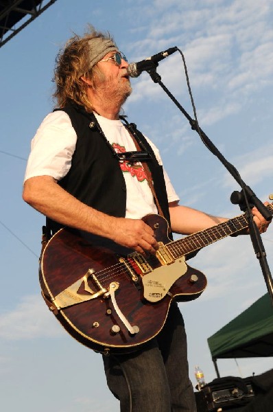 Ray Wylie Hubbard at the Hutto 100 Celebration Music Festival, Hutto, Texas