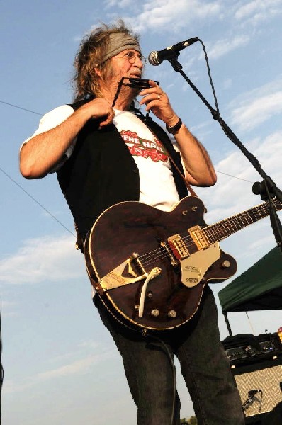 Ray Wylie Hubbard at the Hutto 100 Celebration Music Festival, Hutto, Texas