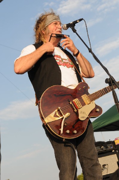 Ray Wylie Hubbard at the Hutto 100 Celebration Music Festival, Hutto, Texas