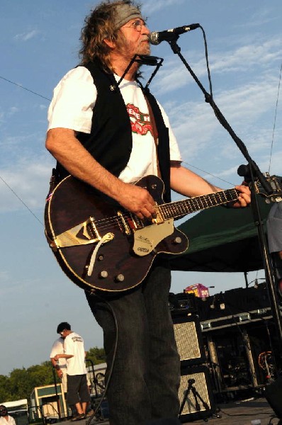 Ray Wylie Hubbard at the Hutto 100 Celebration Music Festival, Hutto, Texas