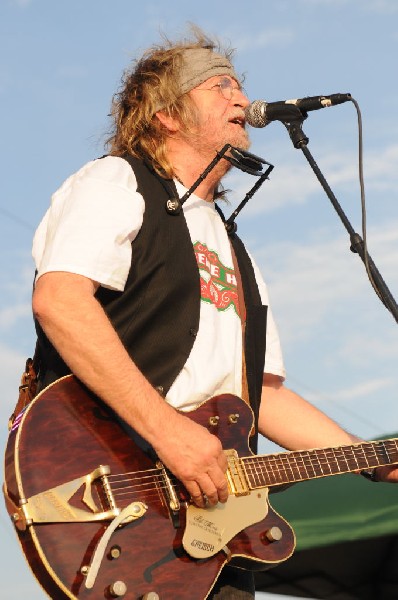 Ray Wylie Hubbard at the Hutto 100 Celebration Music Festival, Hutto, Texas