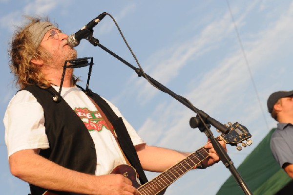 Ray Wylie Hubbard at the Hutto 100 Celebration Music Festival, Hutto, Texas