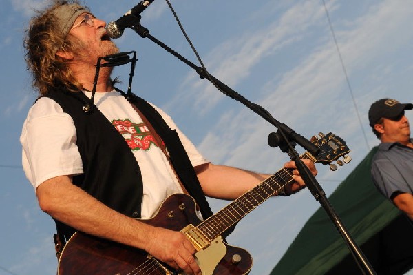 Ray Wylie Hubbard at the Hutto 100 Celebration Music Festival, Hutto, Texas