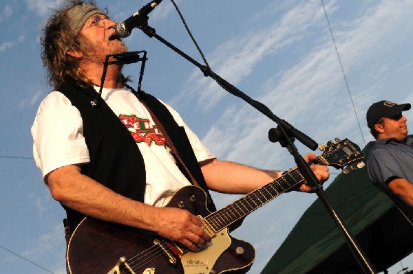 Ray Wylie Hubbard at the Hutto 100 Celebration Music Festival, Hutto, Texas