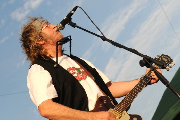 Ray Wylie Hubbard at the Hutto 100 Celebration Music Festival, Hutto, Texas