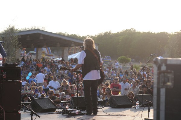 Ray Wylie Hubbard at the Hutto 100 Celebration Music Festival, Hutto, Texas