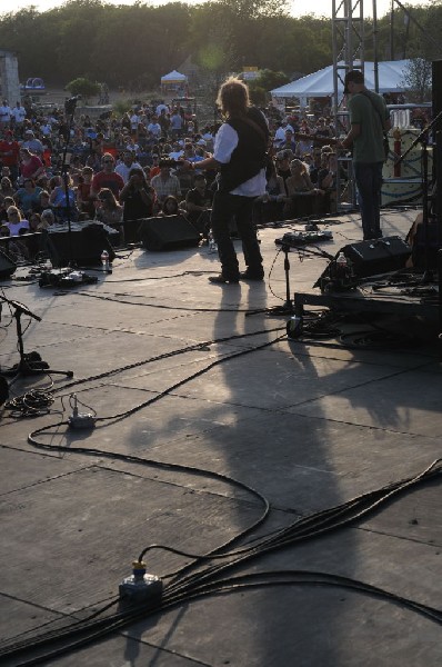 Ray Wylie Hubbard at the Hutto 100 Celebration Music Festival, Hutto, Texas