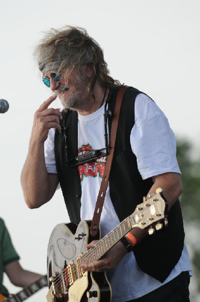 Ray Wylie Hubbard at the Hutto 100 Celebration Music Festival, Hutto, Texas