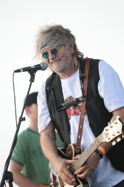 Ray Wylie Hubbard at the Hutto 100 Celebration Music Festival, Hutto, Texas