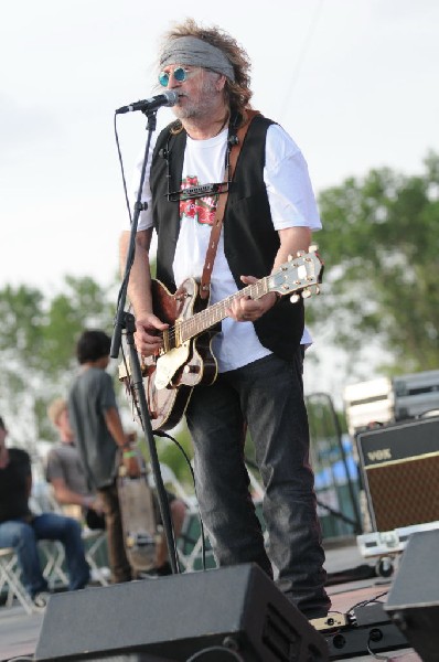 Ray Wylie Hubbard at the Hutto 100 Celebration Music Festival, Hutto, Texas