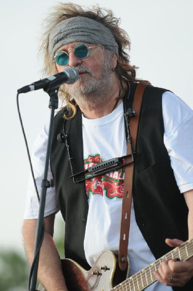 Ray Wylie Hubbard at the Hutto 100 Celebration Music Festival, Hutto, Texas