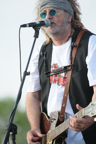 Ray Wylie Hubbard at the Hutto 100 Celebration Music Festival, Hutto, Texas