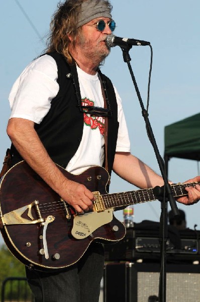 Ray Wylie Hubbard at the Hutto 100 Celebration Music Festival, Hutto, Texas