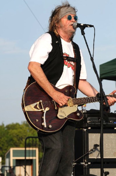 Ray Wylie Hubbard at the Hutto 100 Celebration Music Festival, Hutto, Texas