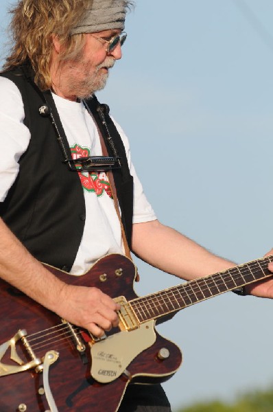 Ray Wylie Hubbard at the Hutto 100 Celebration Music Festival, Hutto, Texas