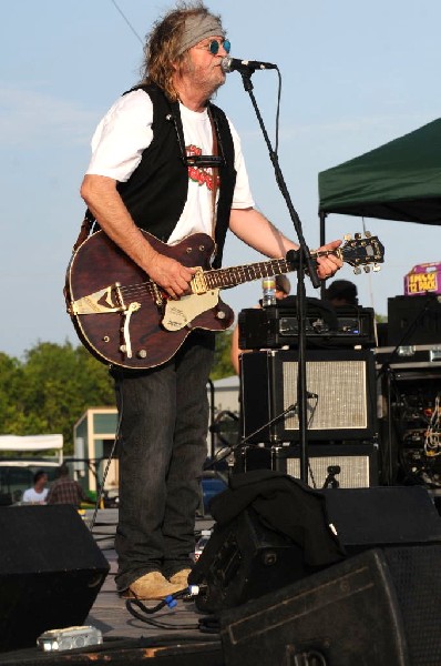 Ray Wylie Hubbard at the Hutto 100 Celebration Music Festival, Hutto, Texas