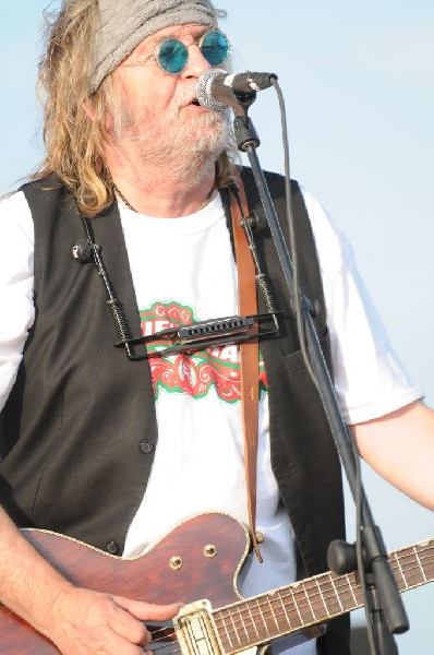 Ray Wylie Hubbard at the Hutto 100 Celebration Music Festival, Hutto, Texas