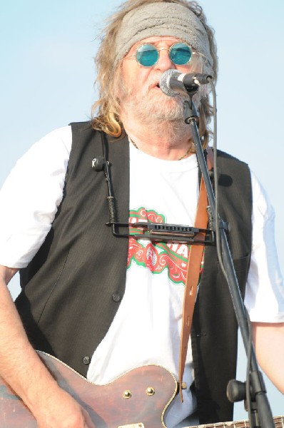 Ray Wylie Hubbard at the Hutto 100 Celebration Music Festival, Hutto, Texas