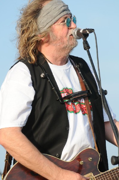 Ray Wylie Hubbard at the Hutto 100 Celebration Music Festival, Hutto, Texas