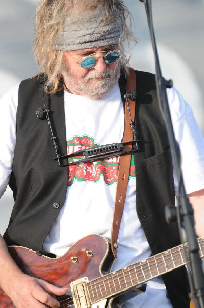 Ray Wylie Hubbard at the Hutto 100 Celebration Music Festival, Hutto, Texas