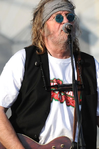 Ray Wylie Hubbard at the Hutto 100 Celebration Music Festival, Hutto, Texas