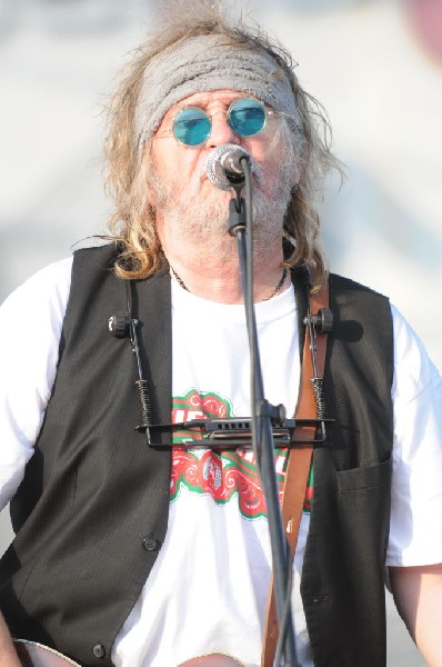 Ray Wylie Hubbard at the Hutto 100 Celebration Music Festival, Hutto, Texas